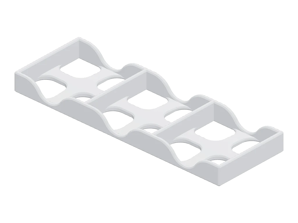 Rivals for Catan-compatible card tray, rear view