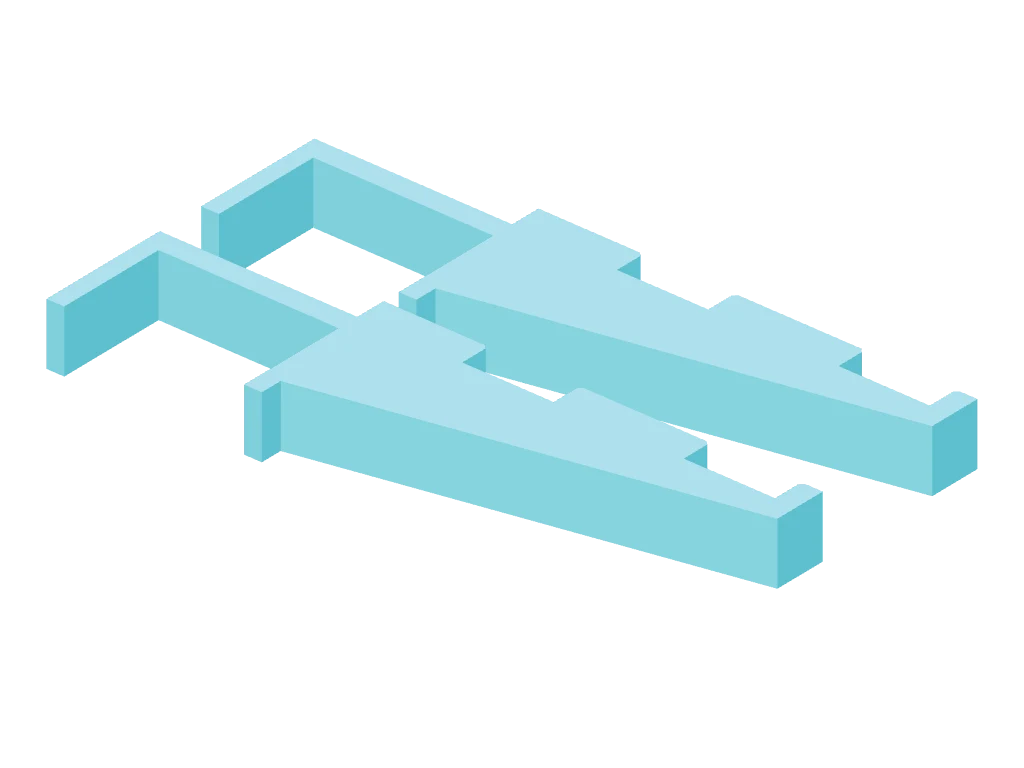 Custom lease-stick loom brackets
