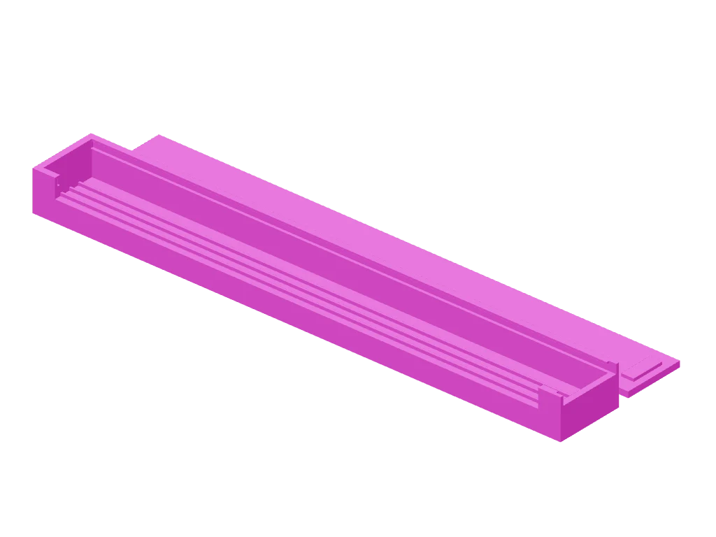 Double-pointed needle box