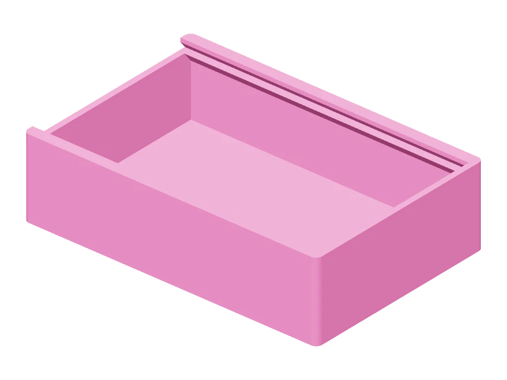 Sliding-lid box