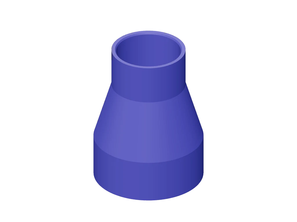 Smooth-tube reducer
