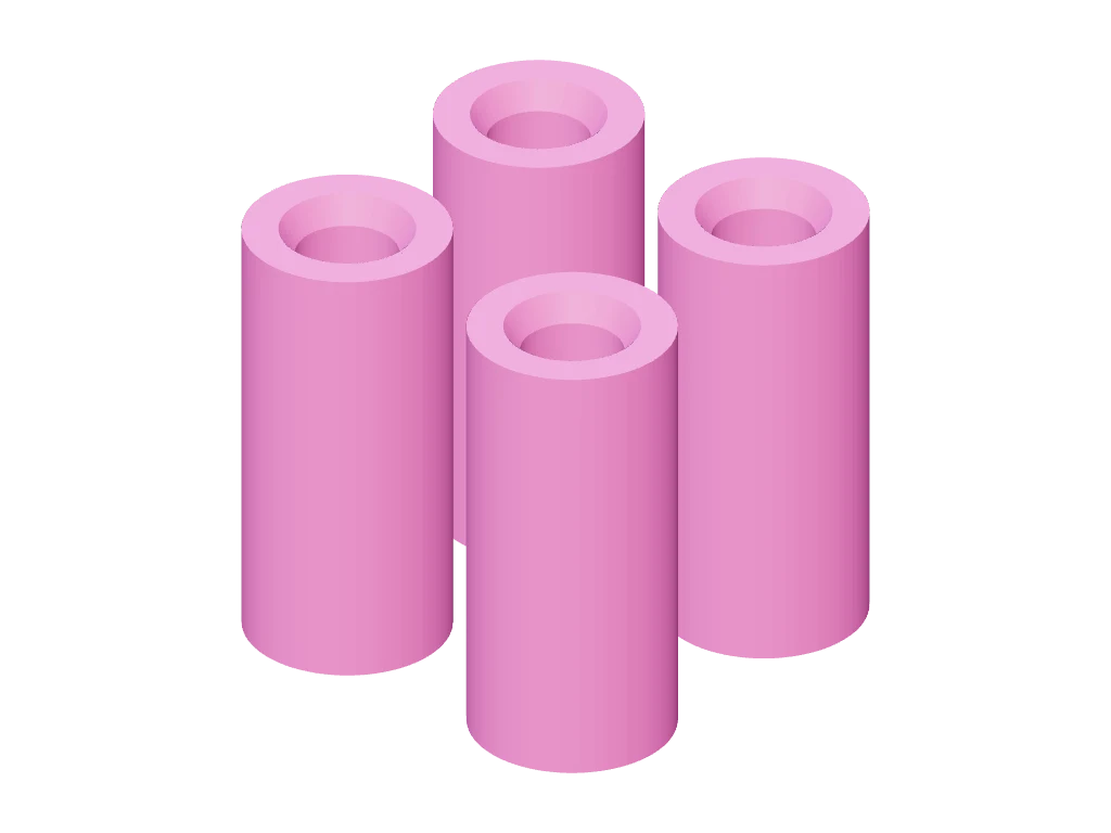 Knitting needle caps