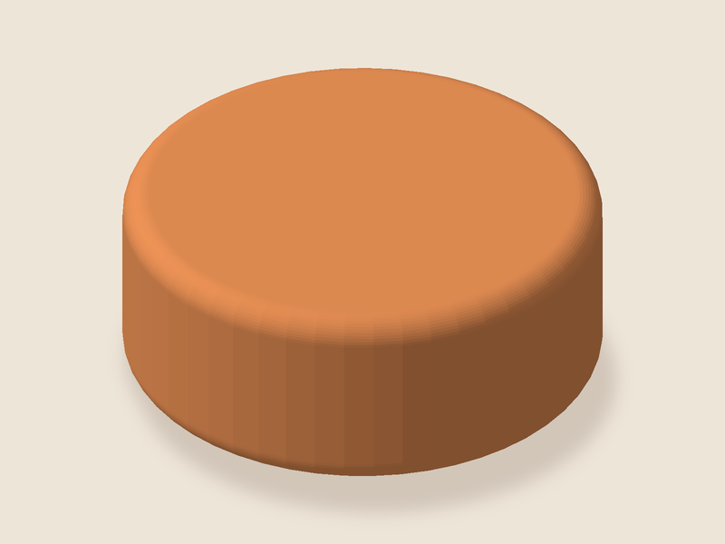 Bathroom shelf top cap