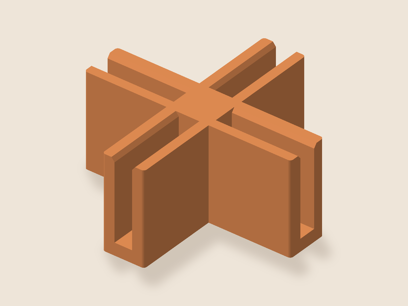 Modular divider joint