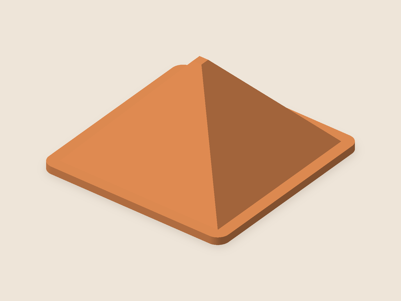 Finishing pyramid