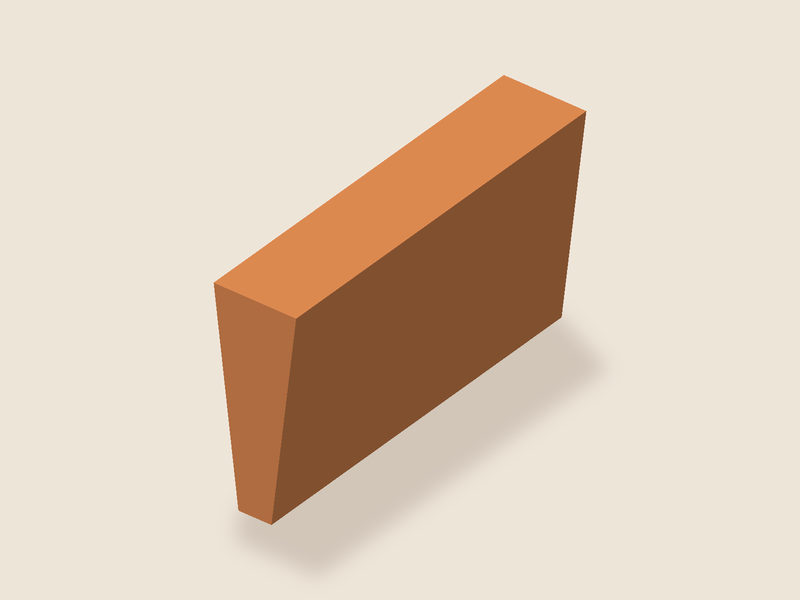 Sanding wedge — print two