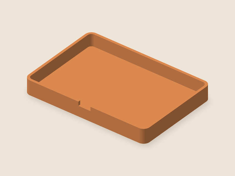 Soap-dish catch tray