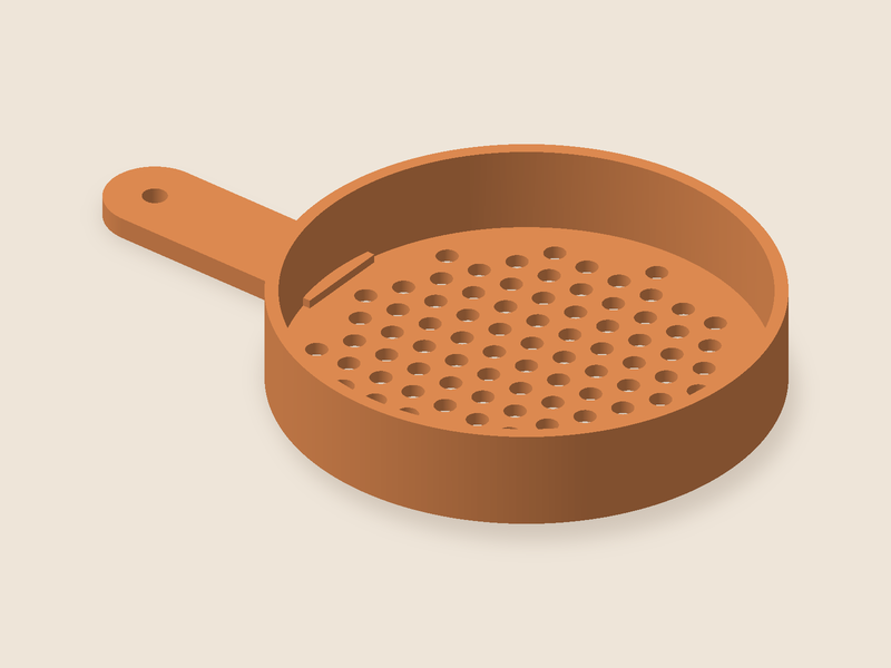 Small-parts sorting sieve