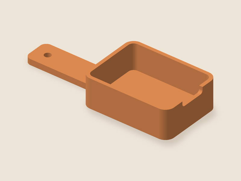 Small-parts scoop