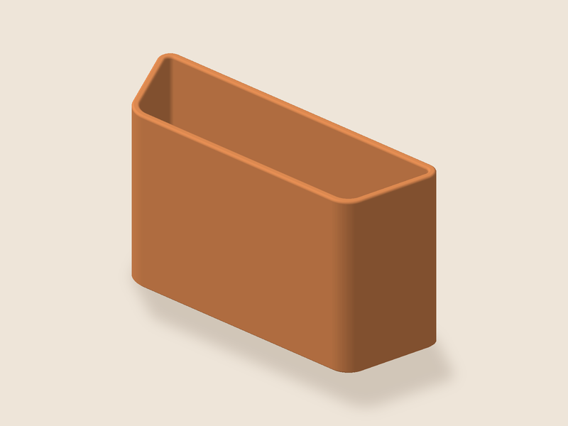 Magnetic fridge cup — current CAD edition